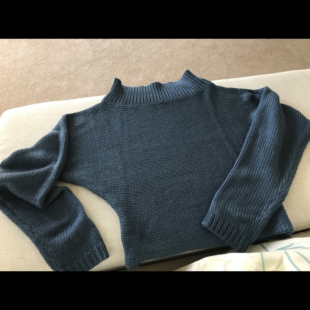 Off the shoulder sweater