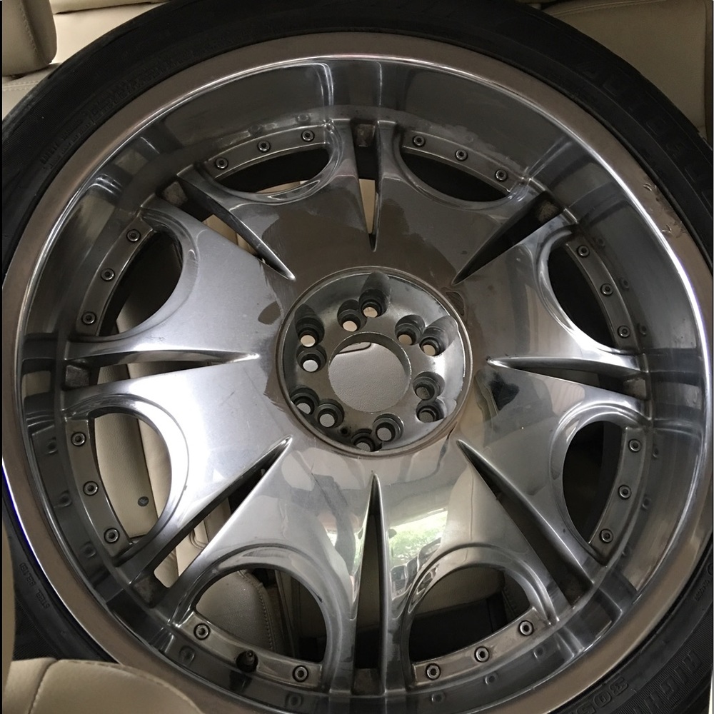 6lug Universal rims 24 inch rims