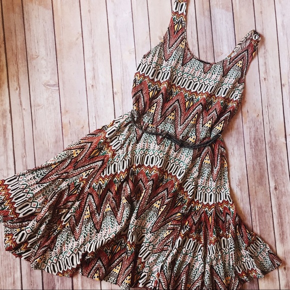 Jack by BB Dakota Dresses & Skirts - BB Dakota by Jack Audrian Tribal Boho Print Dress