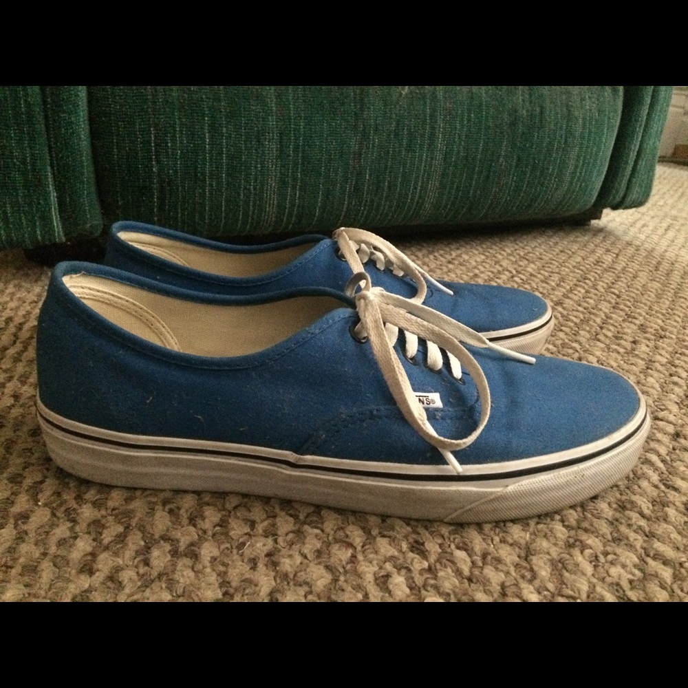 Nautical Blue Vans