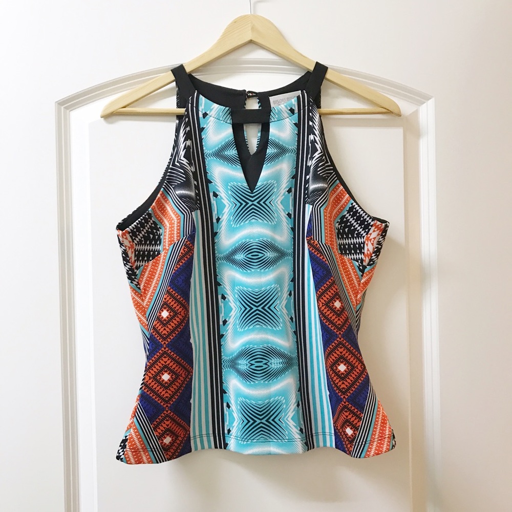 Bisou Bisou sleeveless top - lowest/final $