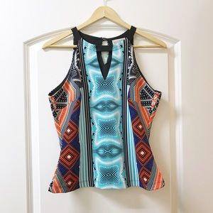 Bisou Bisou sleeveless top - lowest/final $