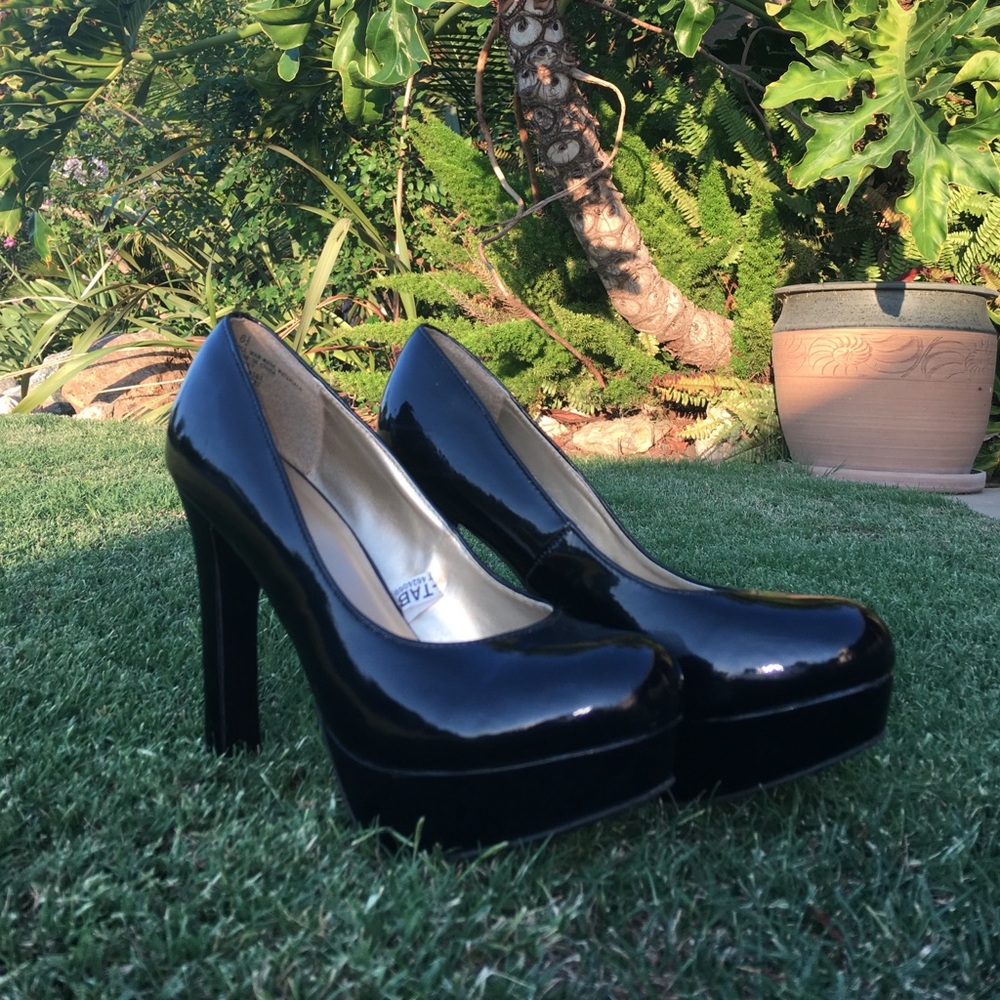 black heels