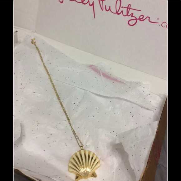 Lilly Pulitzer Shell Yeah Necklace NWOT - Picture 3 of 5