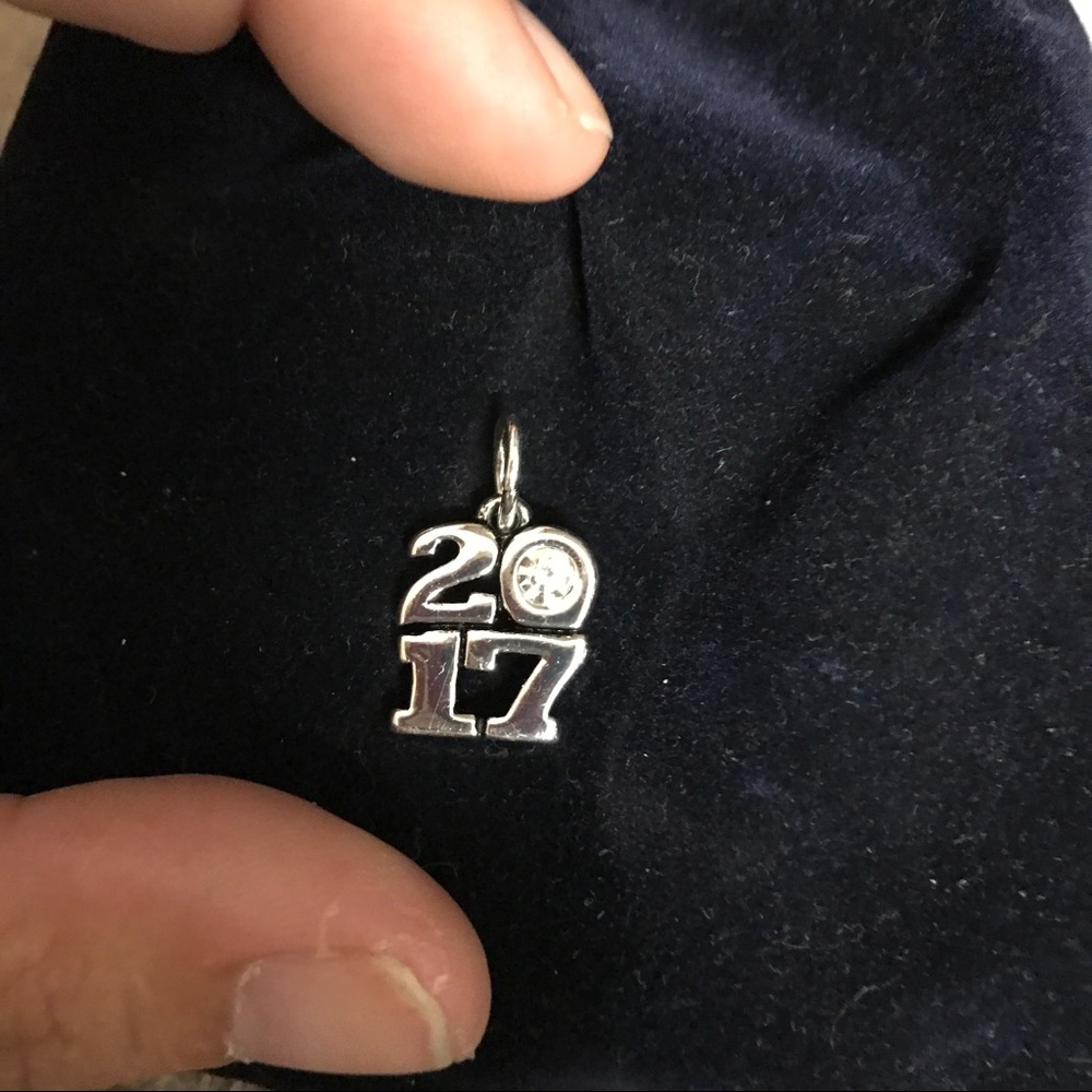 2017 Silver plated Charm