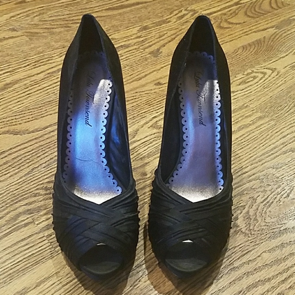 4 inch Peep Toe Heels