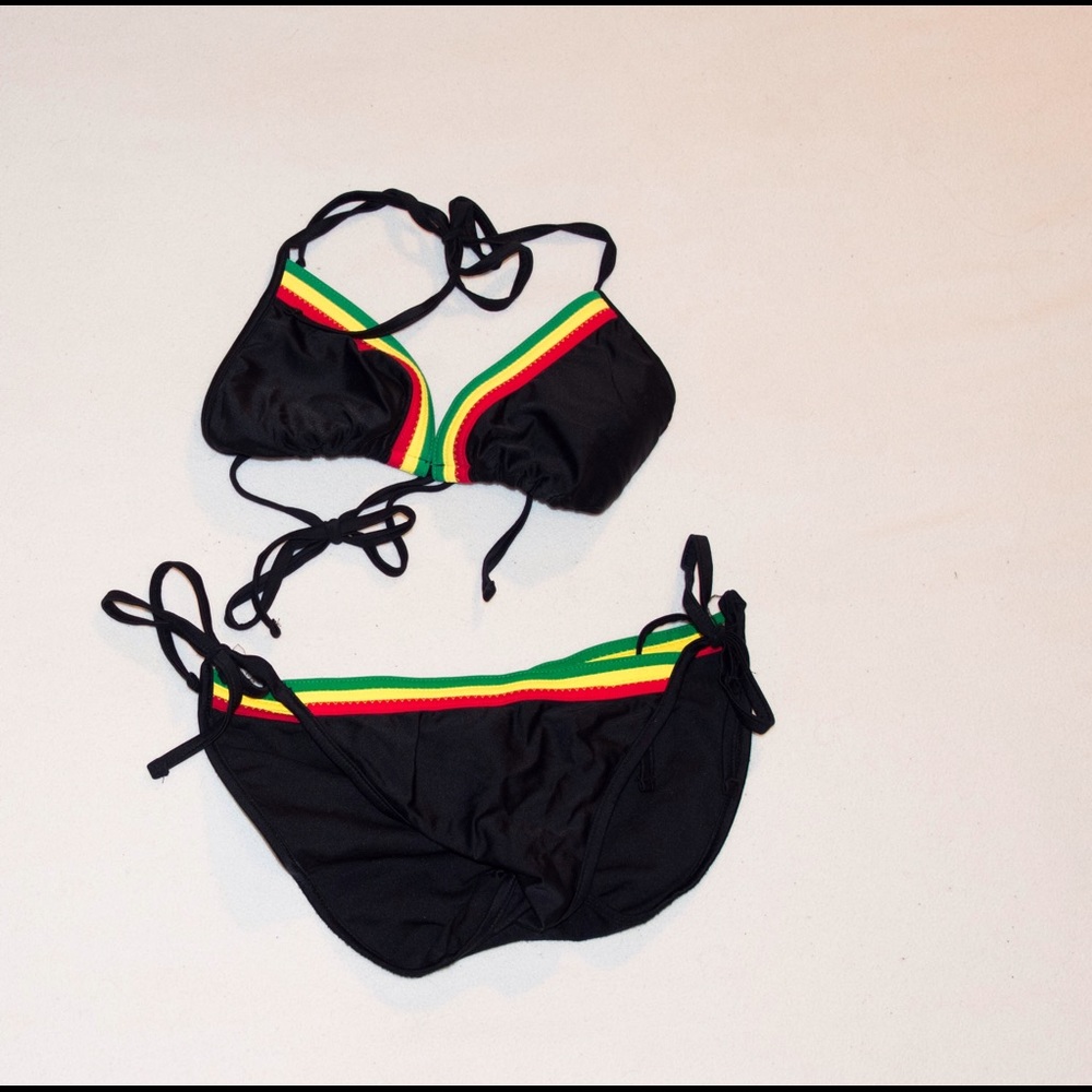 Rasta bathing suit