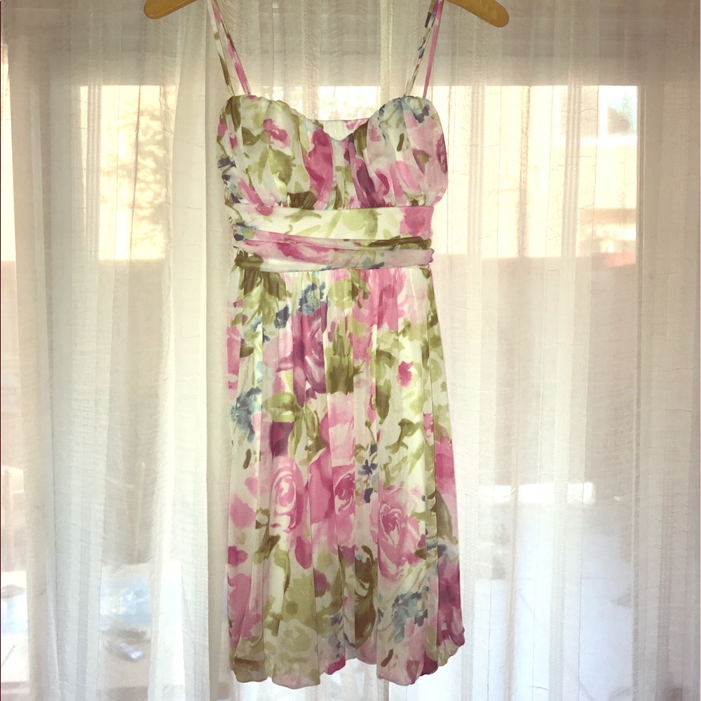 Flowered Spring dress-never worn.