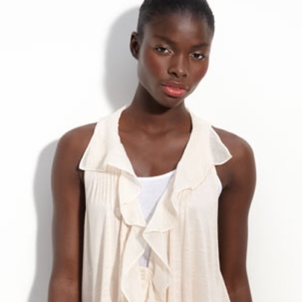 Elizabeth and James Tokyo Ruffle Vest - Picture 1 of 8