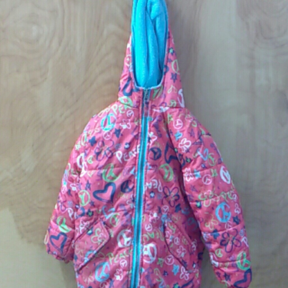 Pink platinum kids jaket