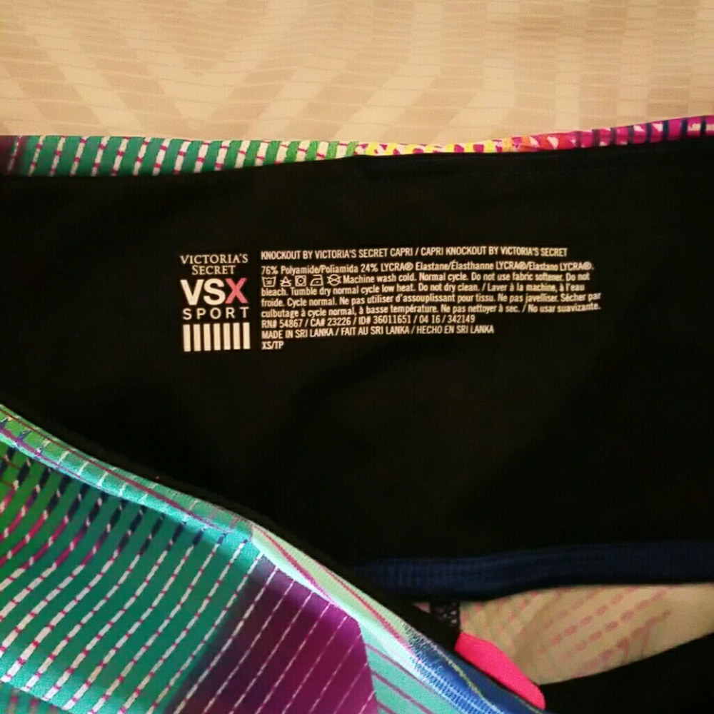 VSX Workout Cropped Pant - Picture 5 of 7