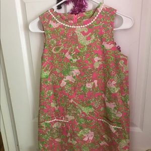 Lilly Pulitzer girls shift (unsure of print name)