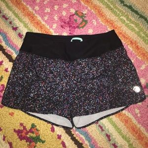 Printed Running Shorts