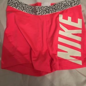 hot pink nike shorts