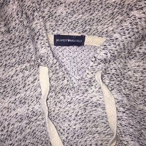 brandy beach cropped hoodie
