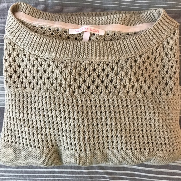 VS Airy Crochet + Knit Sweater - Side Button - Picture 6 of 6
