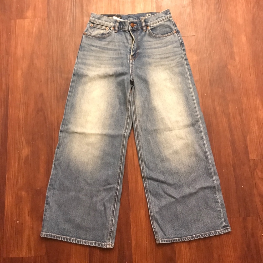 J Crew Rayner Wide Leg Crop Jean