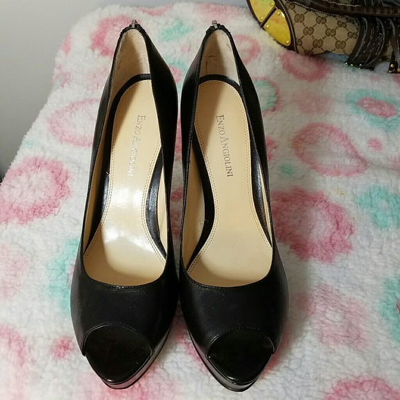 Enzo Angiolini Snippet Zipper Back Pumps - Picture 2 of 7