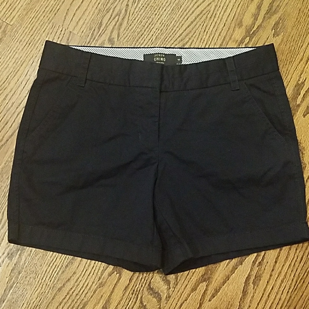 J. Crew Navy Chino Shorts
