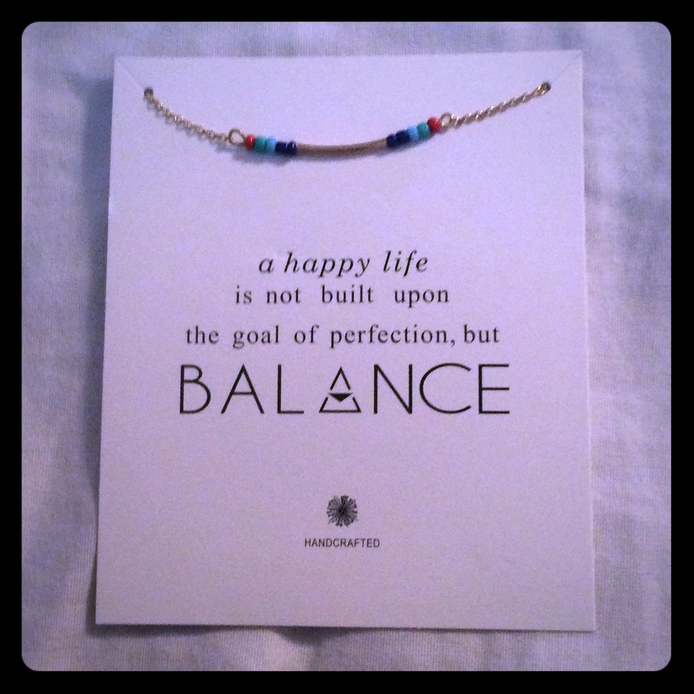 Balance necklace