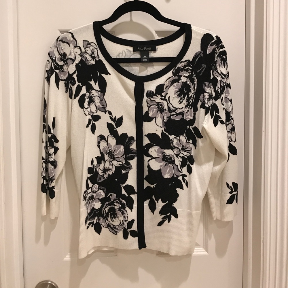 Floral Beaded cardigan