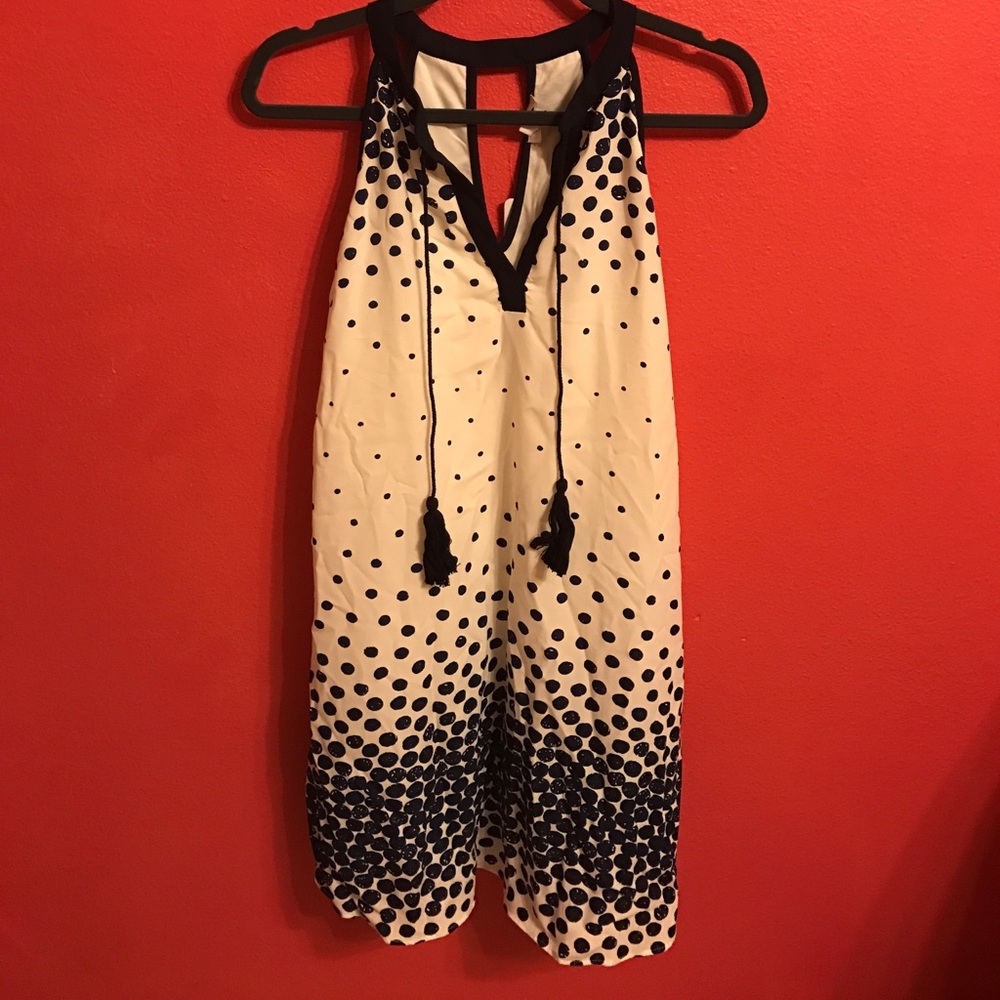 Charming Charlie polka dot dress