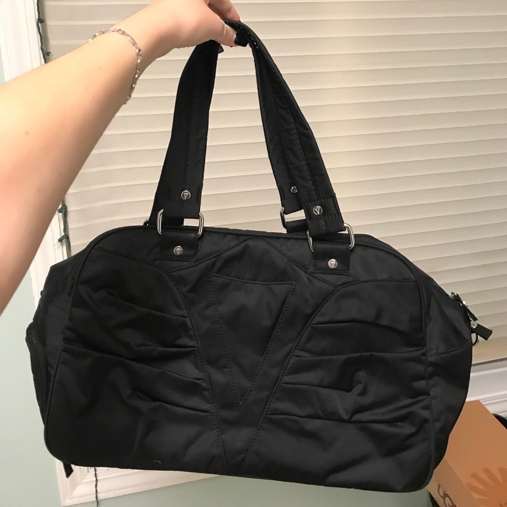 Black Lightly Used Ivivva Bag, Grey Inside