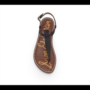 Sam Edelman Women's Black "Gigi Thong" Sandal