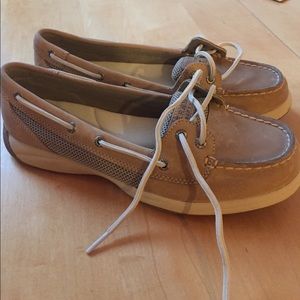 NEW Sperry Women's Tan Leather Top Siders