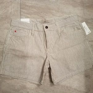 Pin Striped Joes Jeans Shorts