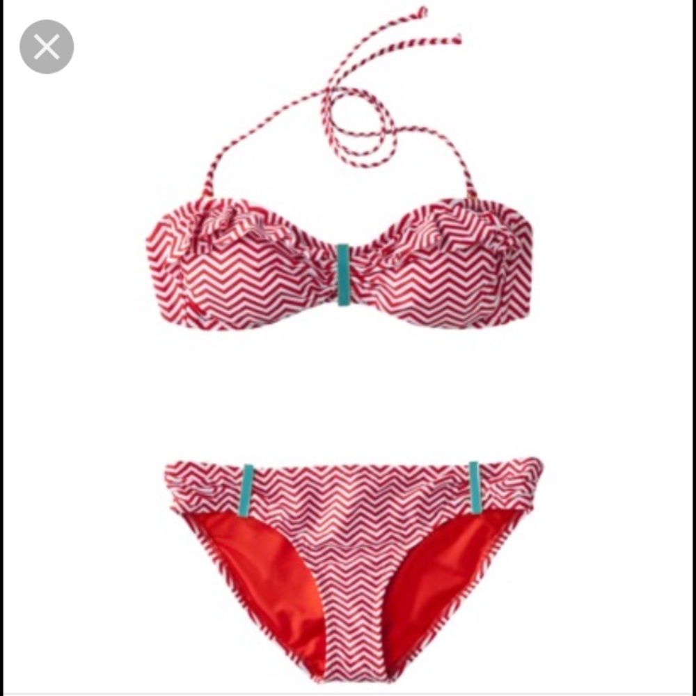 Zig Zag Bikini Top