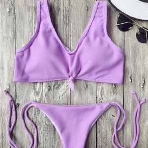 Purple bikini
