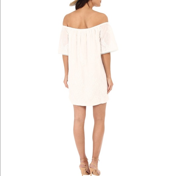 BB DAKOTA 'Manda' Off the Shoulder Cotton Dress - Picture 3 of 5