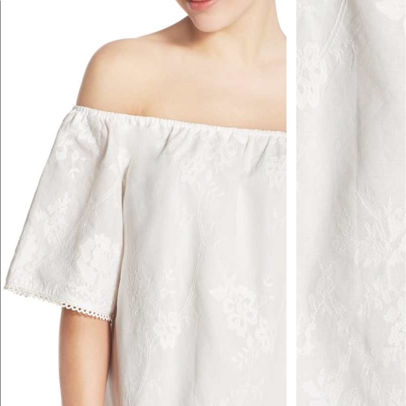 BB DAKOTA 'Manda' Off the Shoulder Cotton Dress - Picture 4 of 5