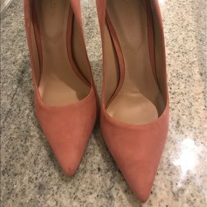 Aldo nude pink heels