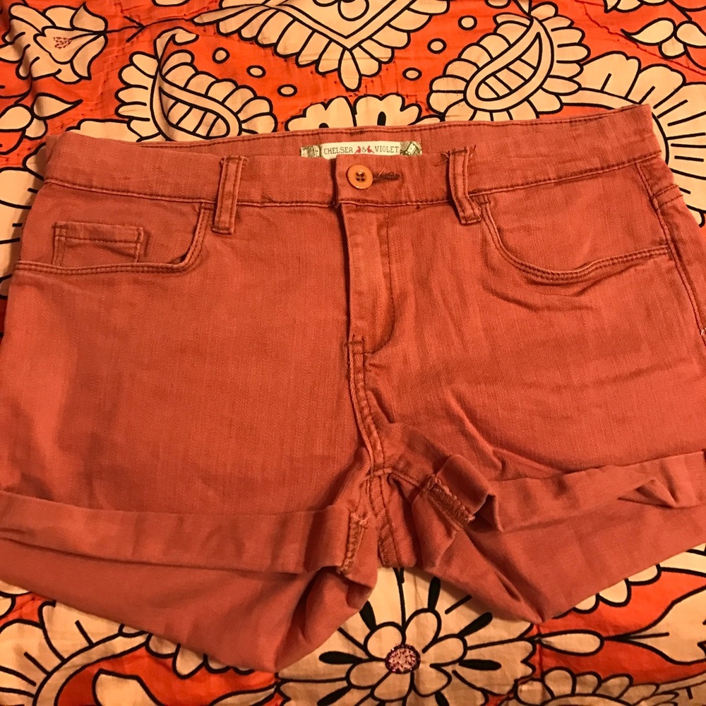 Dusty pink shorts