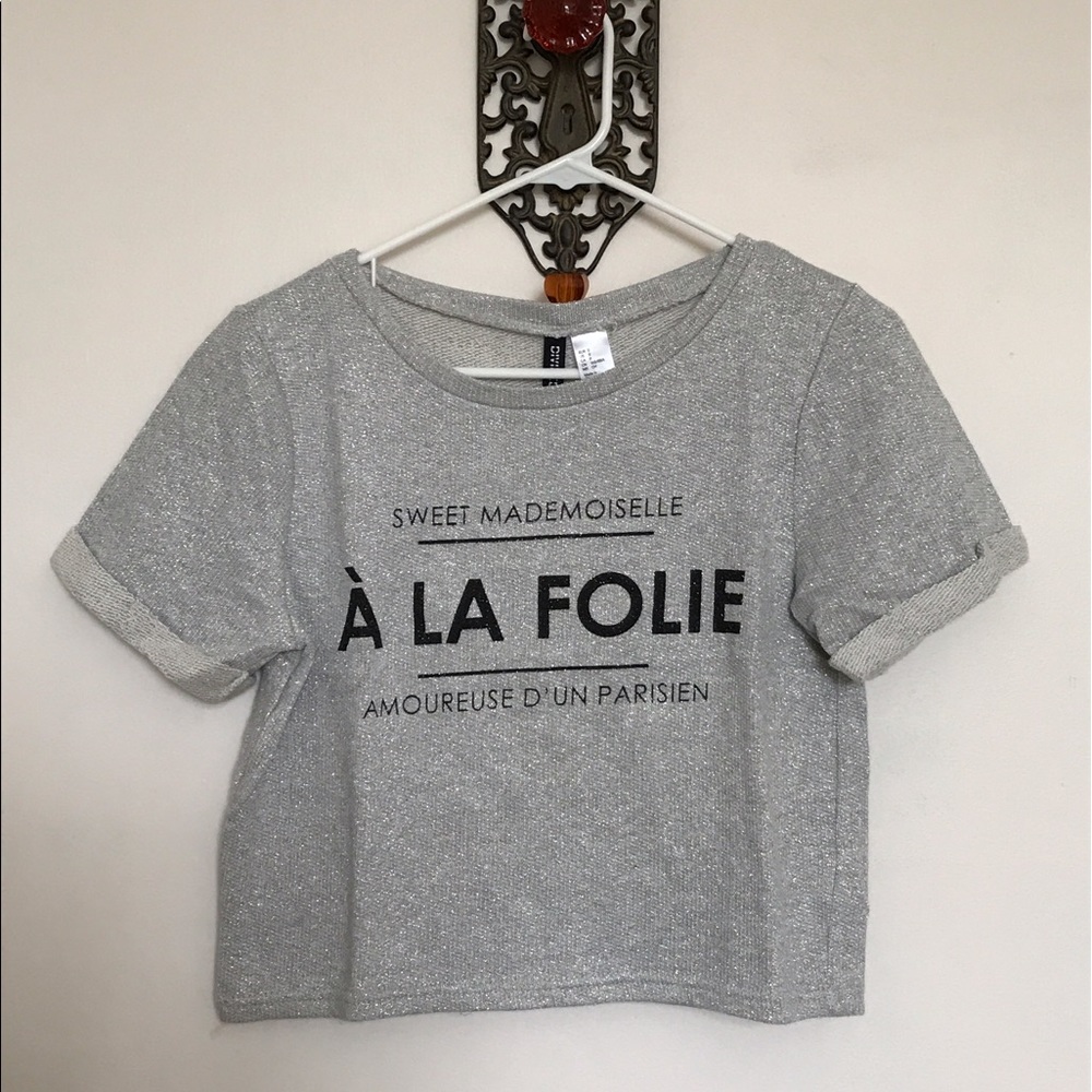❗️LAST CALL❗️H&M Divided French Top