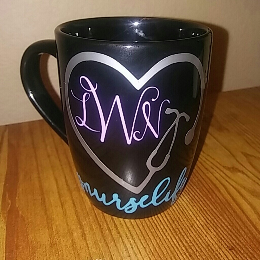 Personalized #Nurselife mug