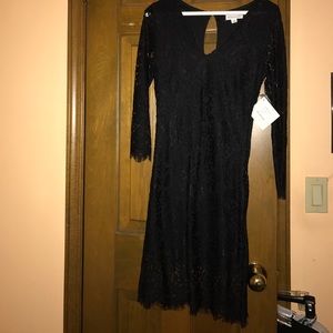 NWT Stella Luce lace long sleeve dress