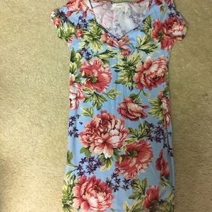 Floral mini dress