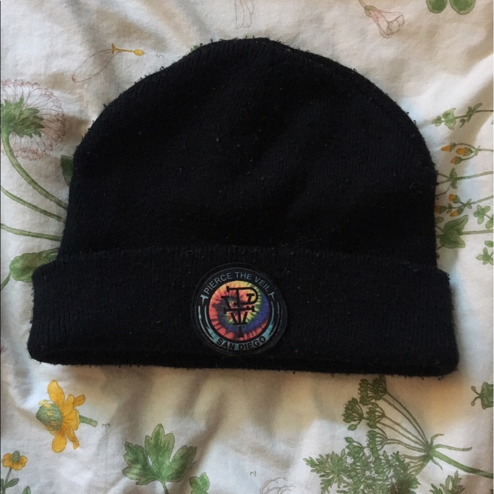 Pierce the veil folded beanie