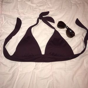 Purple bikini top