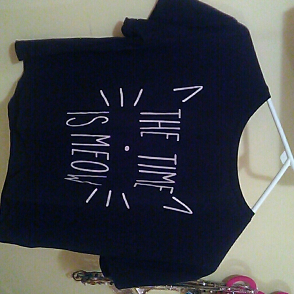 Adorable Kitty Crop Top