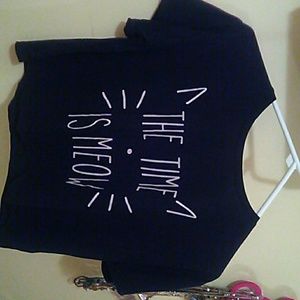 Adorable Kitty Crop Top