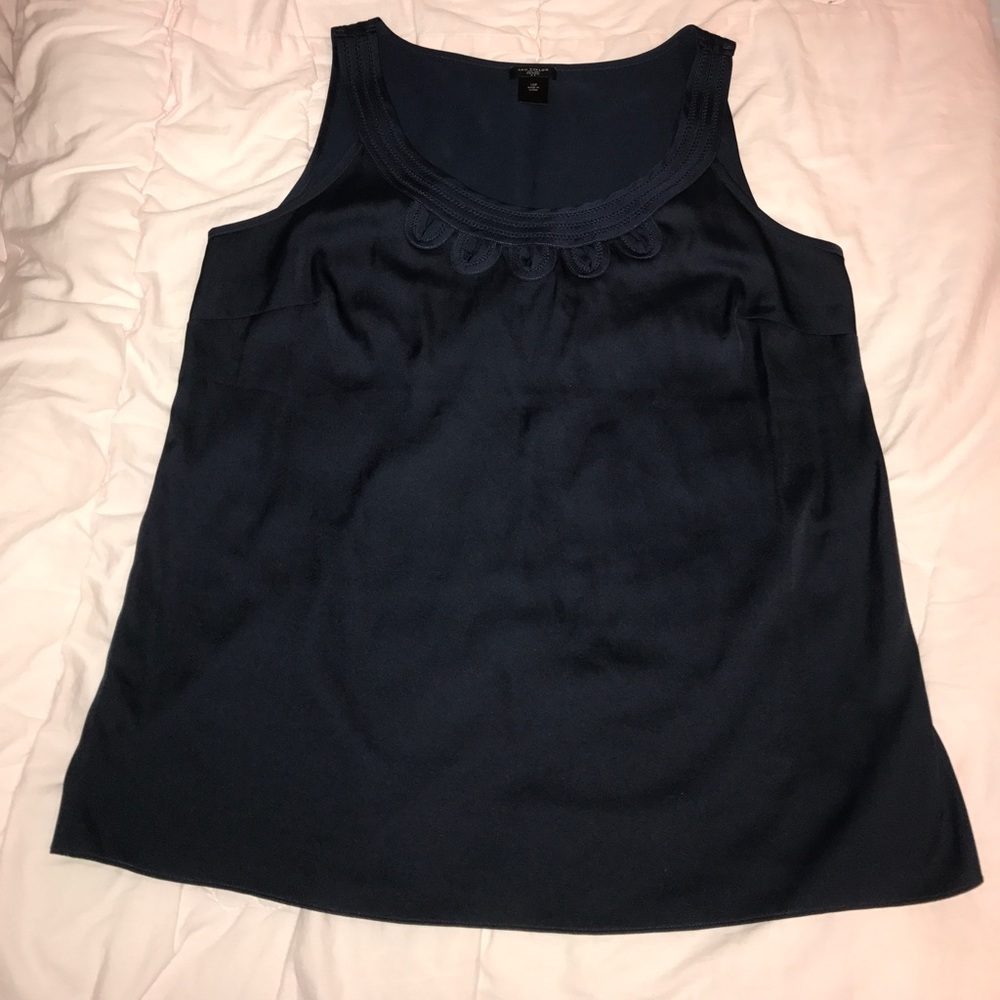 Navy Ann Taylor top