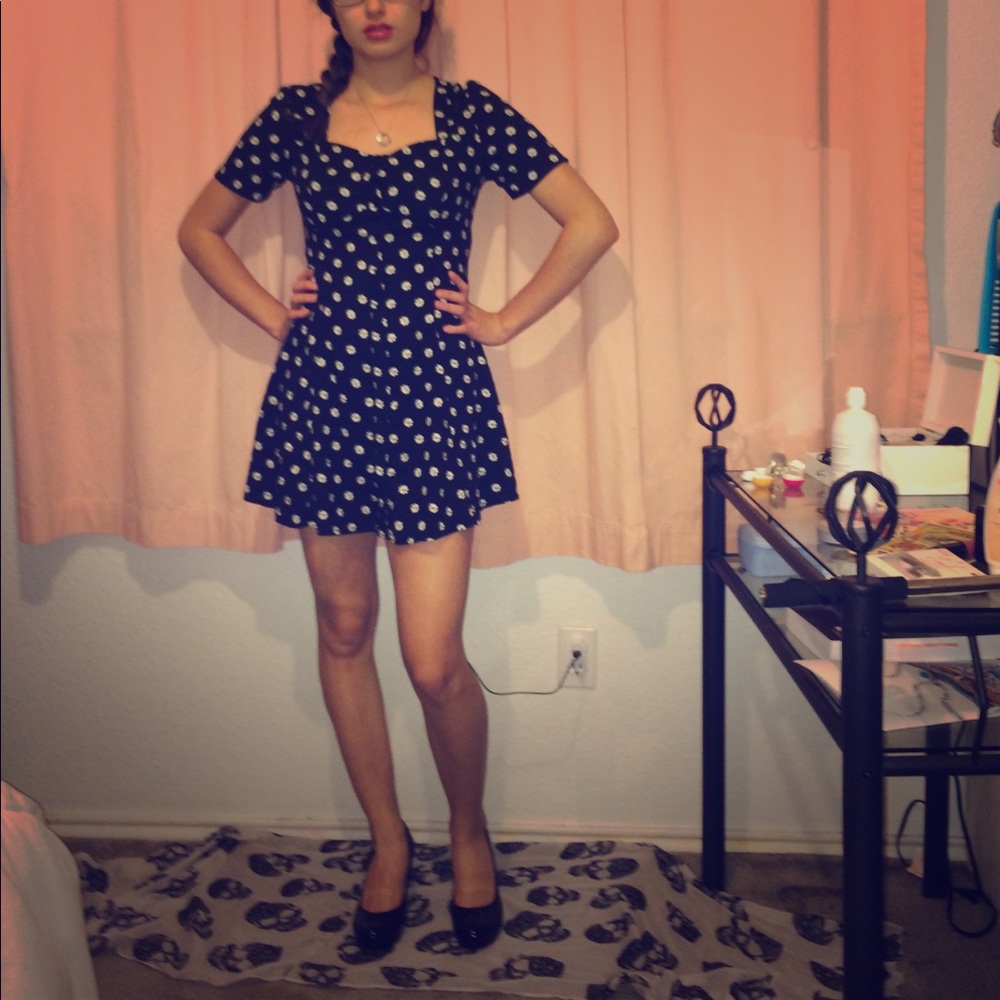 Sweetheart Daisy Print Dress