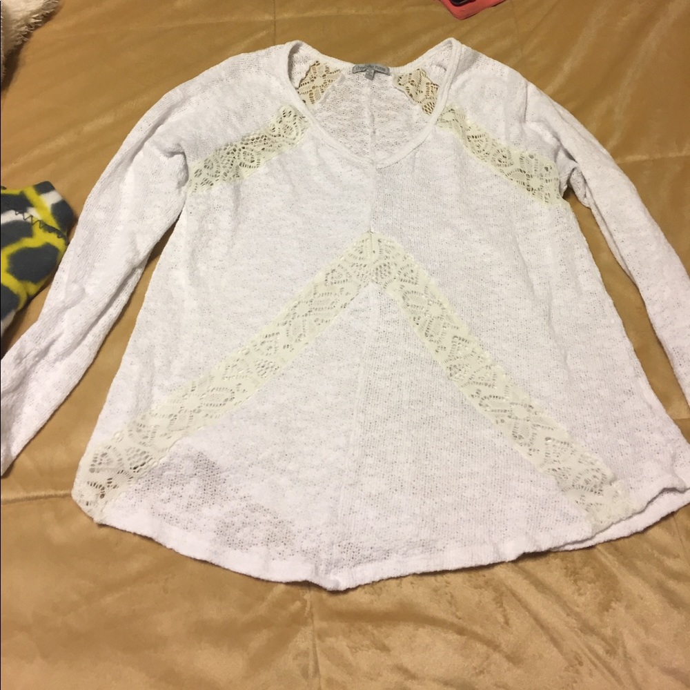 White sweater