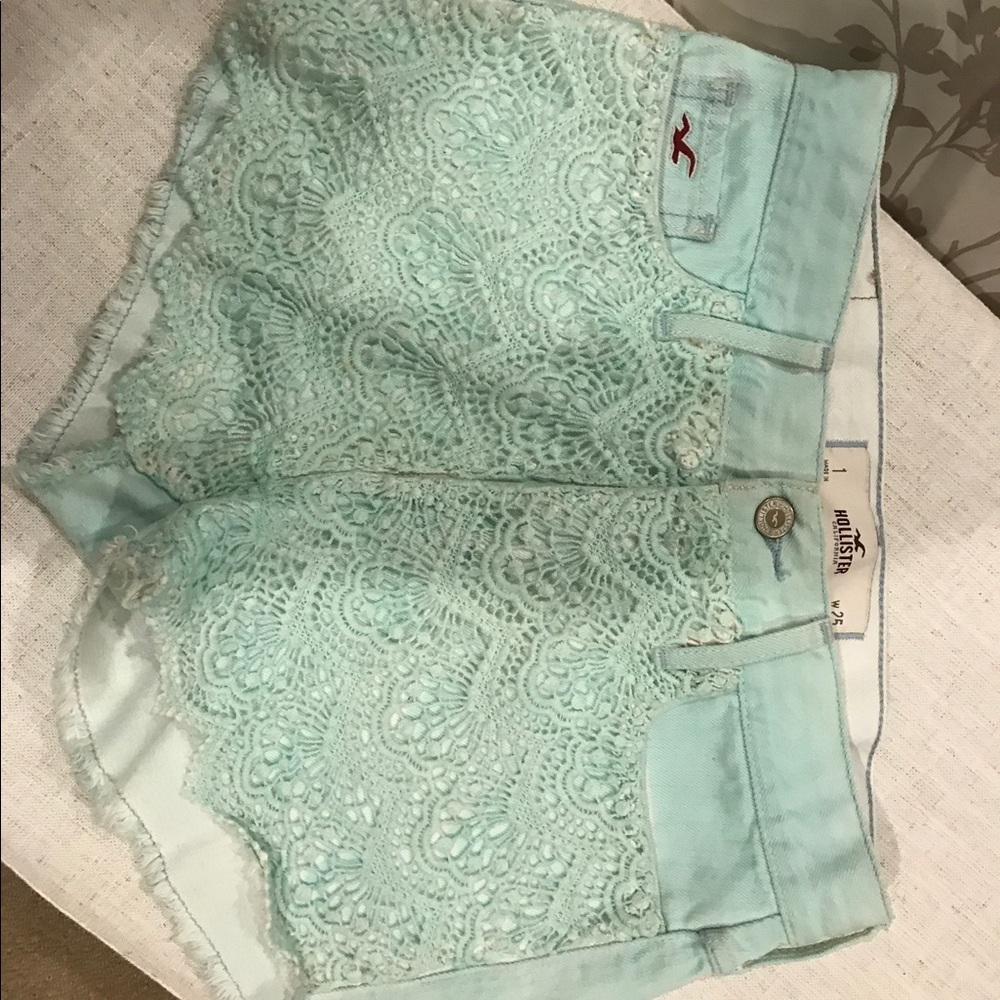 Hollister high waisted shorts