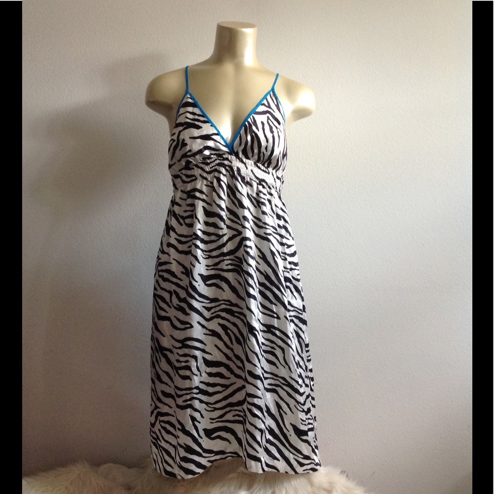 Zebra dress has tags