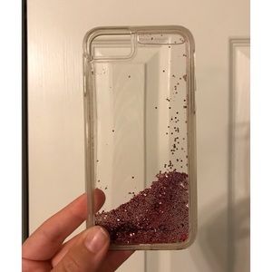 Casemate Pink Glitter Waterfall iPhone 7 Case